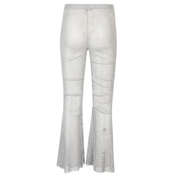Santa Brand Women's Trousers Silver - Picture 2 of 2